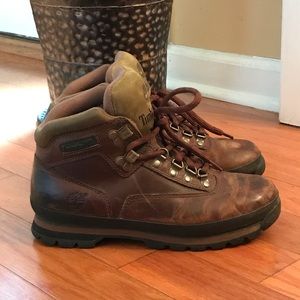 Timberland genuine leather shoes High Top size 7.5